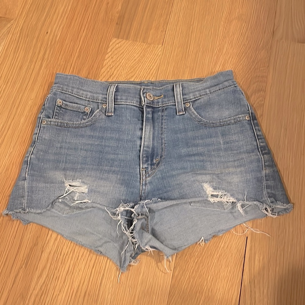 Levi’s Distressed Shorts